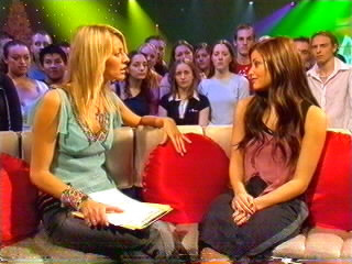 Phone-in chat with Tess Daly