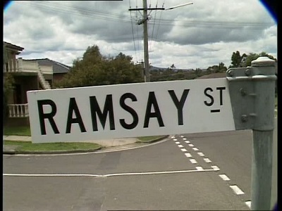 Ramsay Street sign