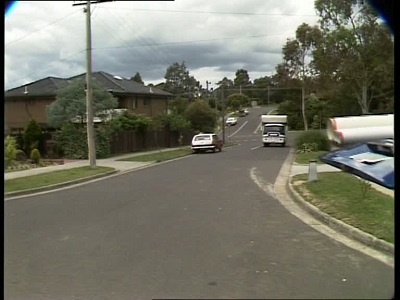 Removal van on Ramsay Street