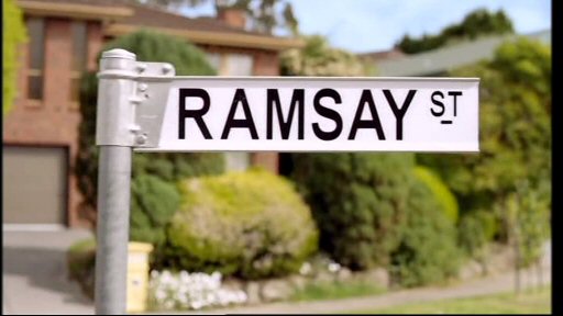 Ramsay Street sign