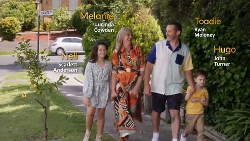 Nell, Melanie, Toadie and Hugo