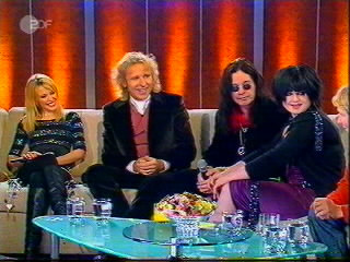 Kylie, Thomas, Ozzy and Kelly Osborne